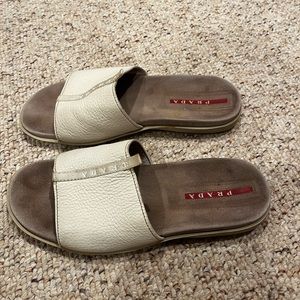 Prada men’s size 10 slides.